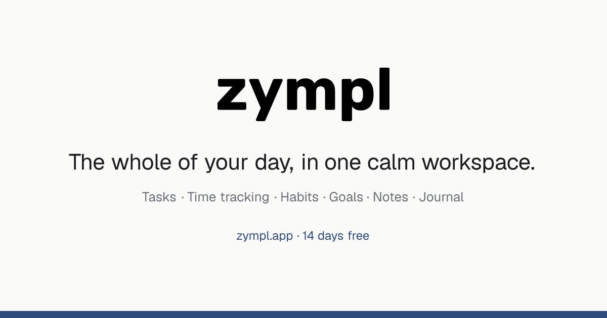 I built the productivity app I wanted to use
